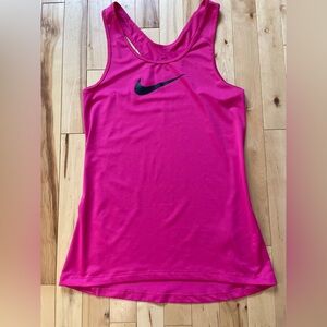 NIKE Dri-Fit Pro Tank Pink - Medium